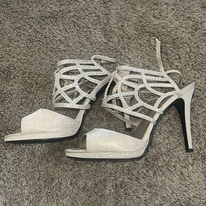 Gold & Silver Sparkle Heels